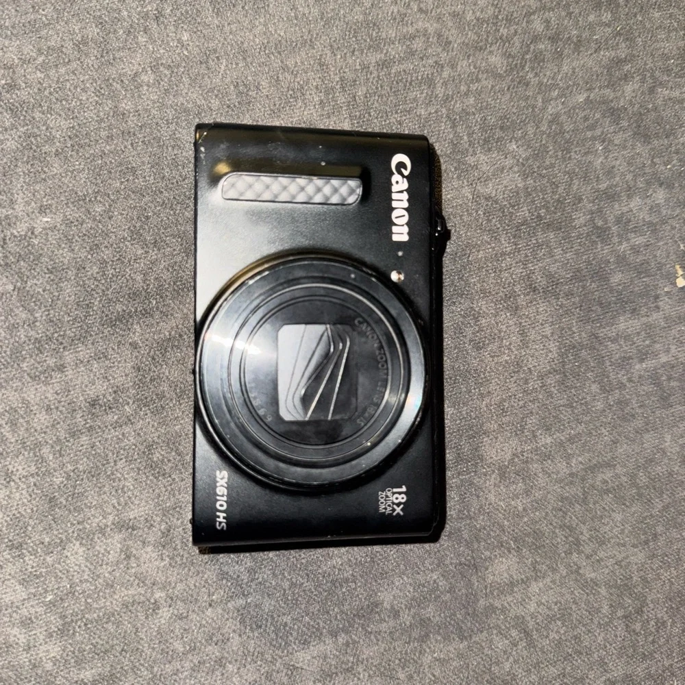 Canon Sleek Black Compact Camera